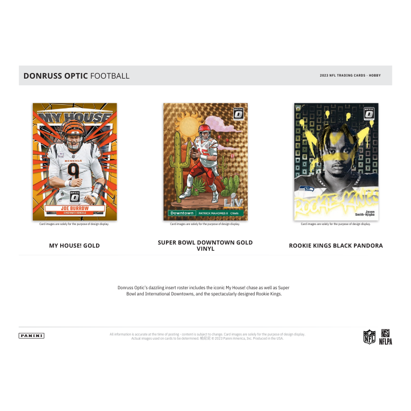 2023 Panini Donruss Optic Football Hobby Box
