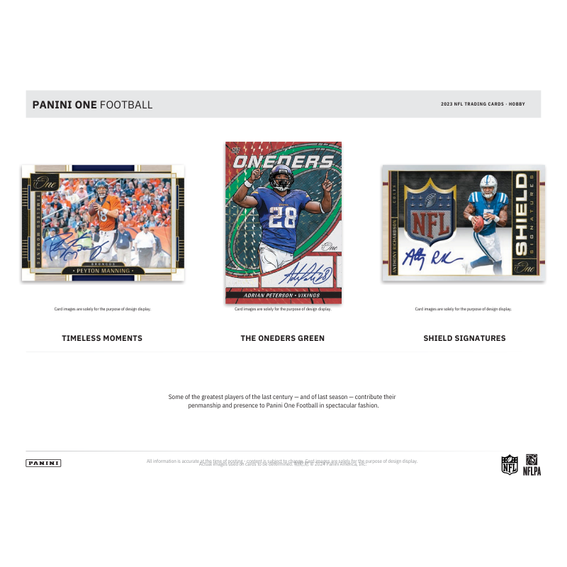 2023 Panini One Football Hobby Box