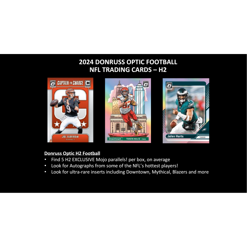 2024 Panini Donruss Optic Football H2 Box